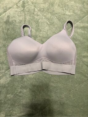 Rhonda Shear XL Light Gray Wireless Everyday Support Bra #8